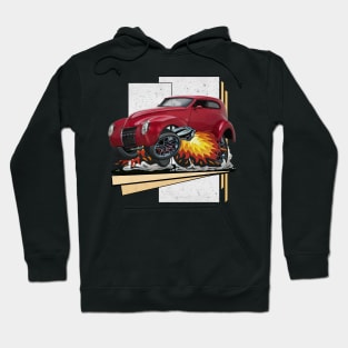 1938 Ford Deluxe Hot Rod Hoodie